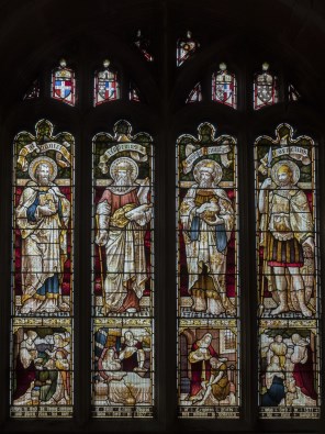성 나타나엘과 성 니코데모와 아리마태아의 성 요셉과 성 코르넬리오_photo by Jules & Jenny_in the Church of All Saints in Westbury_England.jpg
